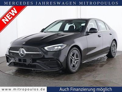 Schwarz Gebraucht 2025 Mercedes C180 AMG Limousine | 41.450 € (Teuer)