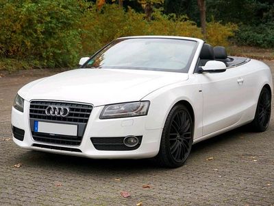 Gebraucht Audi A5 Cabriolet S-Line 170 PS (125 kW) 2010 Weiß Cabrio