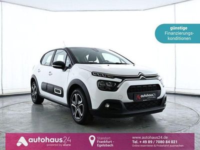 Gebraucht Citroën C3 Feel 82 PS (60 kW) 2022 Weiß Kleinwagen