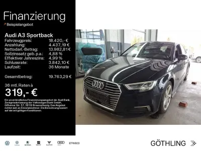 Gebraucht Audi e-tron Sportback Sport 150 kW (204 PS) 2020 Schwarz SUV