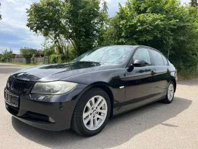 Gebraucht BMW 320 Sport Line 170 PS (125 kW) 2008 Schwarz Limousine