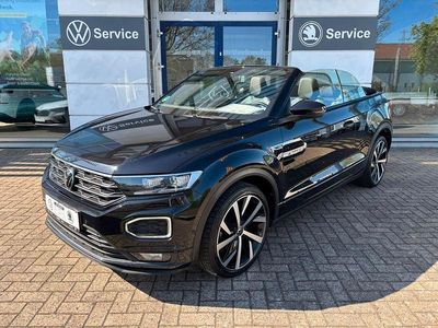 Usata VW T-Roc Cabriolet R-line 150 CV (110 kW) 2021 Nero Cabrio