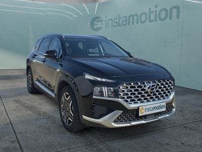 Schwarz Gebraucht 2021 Hyundai Santa Fe Prime SUV | 34.654 € (Fairer Preis)