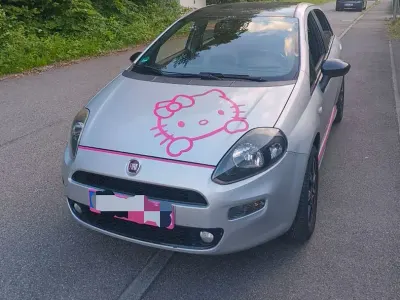 Gebraucht Fiat Punto S 69 PS (50 kW) 2013 Grau Kleinwagen