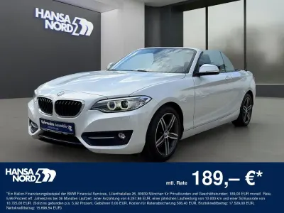 Gebraucht BMW 220 Sport Line 184 PS (135 kW) 2017 Weiß Cabrio