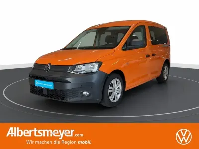 Gebraucht VW Caddy Basis 102 PS (75 kW) 2021 Orange Van / Kleinbus