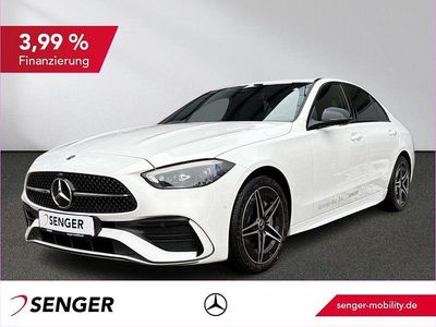 Gebraucht Mercedes C220 AMG 197 PS (144 kW) 2026 Unilack polarweiß Limousine