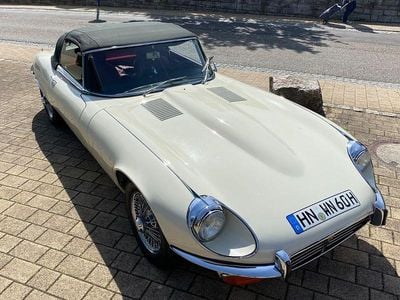 Gebraucht Jaguar E-Type 268 PS (197 kW) 1974 Weiß Cabrio