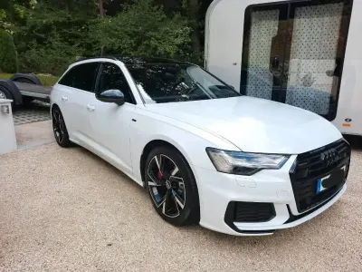 Gebraucht Audi A6 S-Line 367 PS (269 kW) 2021 Weiß Kombi