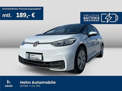Gebraucht VW ID.3 Pure 110 kW (150 PS) 2021 Gletscherweiß metallic Kleinwagen