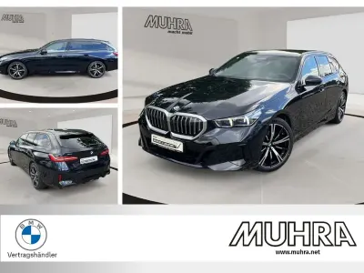 Gebraucht BMW 520 M Sport 197 PS (144 kW) 2025 Carbonschwarz Kombi