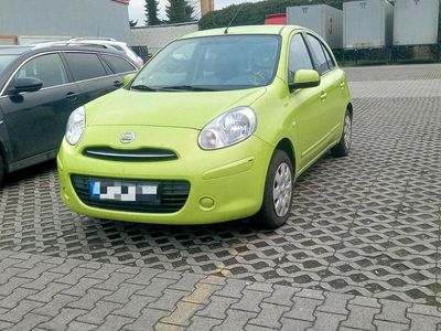 Gebraucht Nissan Micra 80 PS (58 kW) 2012 Grün Kleinwagen