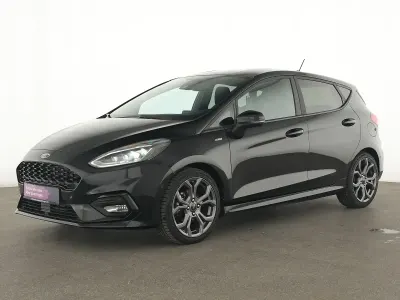 Gebraucht Ford Fiesta ST-Line 101 PS (74 kW) 2021 Obsidian schwarz Kleinwagen