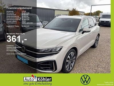 Gebraucht VW Touareg R-line 340 PS (250 kW) 2024 Sechura beige / soulschwarzkristallgrau SUV