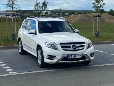 Gebraucht Mercedes GLK250 AMG line 204 PS (150 kW) 2014 Weiß SUV