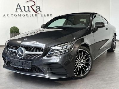 Graphitgrau Gebraucht 2021 Mercedes C220 AMG line Coupé | 33.749 € (Fairer Preis)