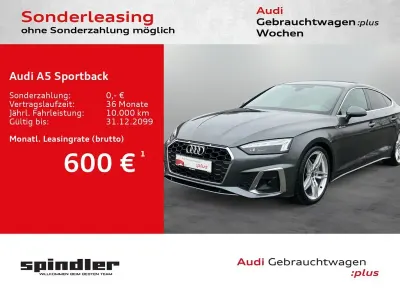 Gebraucht Audi A5 Sportback S-Line 204 PS (150 kW) 2023 Daytonagrau perleffekt Kleinwagen