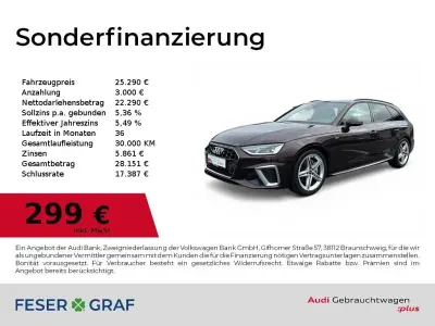 Gebraucht Audi A4 S-Line 204 PS (150 kW) 2022 Individuallackierungen audi exclusive Kombi