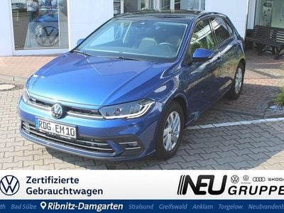 Gebraucht VW Polo Style 110 PS (80 kW) 2024 Blau Kleinwagen