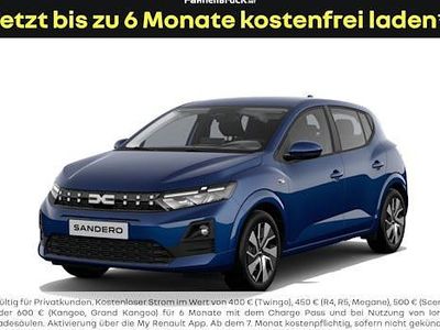 Neu Dacia Sandero Expression 122 PS (89 kW) 2026 Blau Limousine