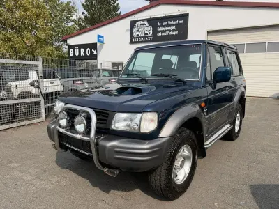 Gebraucht Hyundai Galloper 99 PS (72 kW) 2001 Blau SUV