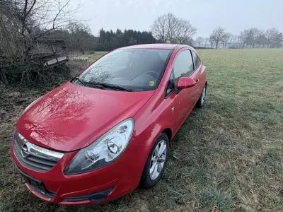 Gebraucht Opel Corsa 2010 Rot Kleinwagen