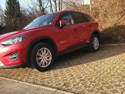 Gebraucht Mazda CX-5 150 PS (110 kW) 2017 Rot SUV
