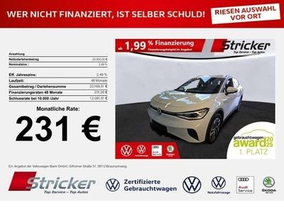 Gebraucht VW ID.4 Pure 108 kW (148 PS) 2022 Gletscherweiß metallic (metallic) SUV