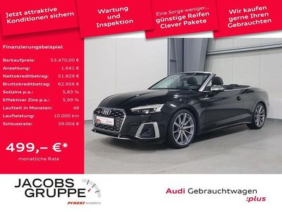 Gebraucht Audi S5 Cabriolet Ambiente 354 PS (260 kW) 2024 Mythosschwarz metallic Cabrio