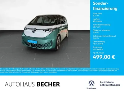 Używany VW ID. Buzz Pro 150 kW (204 KM) 2022 Biały Minivan