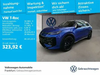 Gebraucht VW T-Roc Cabriolet R-line 150 PS (110 kW) 2026 Blau SUV