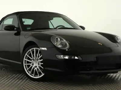 Occasion Porsche 997 325 PK (239 kW) 2007 Zwart Cabriolet