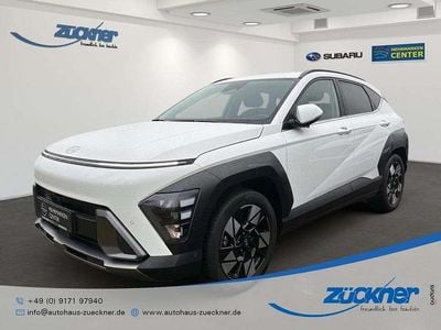 Gebraucht Hyundai Kona Trend 105 PS (77 kW) 2023 Atlas white / sol SUV