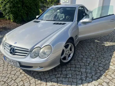 Gebraucht Mercedes SL500 306 PS (225 kW) 2005 Silber Cabrio