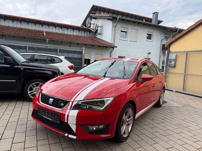 Usata Seat Leon ST FR 184 CV (135 kW) 2014 Rosso Station wagon