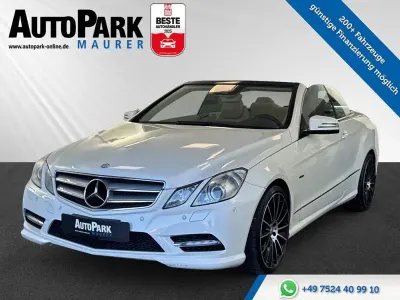Gebraucht Mercedes E250 AMG line 204 PS (150 kW) 2013 Weiß Cabrio
