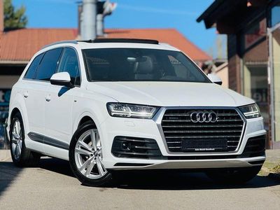 Second-hand Audi Q7 S-Line 286 CP (210 kW) 2019 Alb SUV