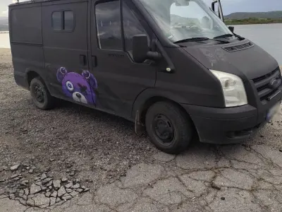 Gebraucht Ford Transit 115 PS (84 kW) 2008 Schwarz Van / Kleinbus