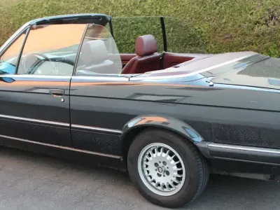 Gebraucht BMW 320 Cabriolet 129 PS (94 kW) 1988 Schwarz Cabrio