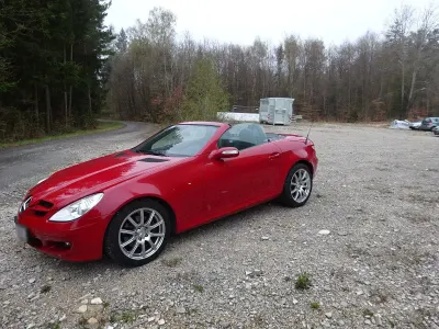 Gebraucht Mercedes SLK280 231 PS (169 kW) 2006 Rot Cabrio