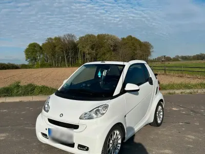 Brugt Smart ForTwo Cabrio 71 HK (52 kW) 2011 Hvid Cabriolet
