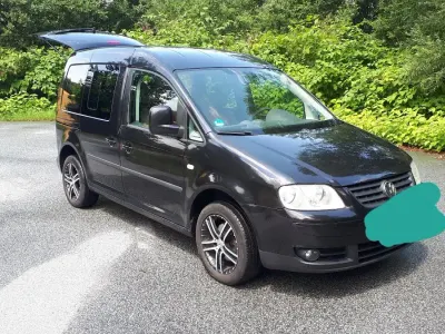 Gebraucht VW Caddy Life 105 PS (77 kW) 2006 Schwarz Van / Kleinbus