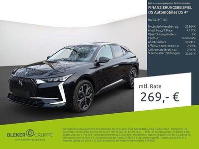 Gebraucht DS Automobiles DS4 Opera 131 PS (96 kW) 2023 Lackierung schwarz perla nera/typ aussenverkleidung metalliclackierung Limousine