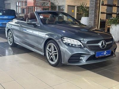 Gebraucht Mercedes C180 AMG 156 PS (114 kW) 2019 Grau Cabrio