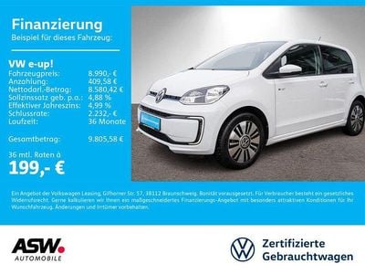 Gebraucht VW e-up! 60 kW (82 PS) 2018 Pure white Kleinwagen