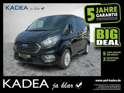 Gebraucht Ford Tourneo Custom Titanium 185 PS (136 kW) 2019 Obsidianschwarz metallic Van
