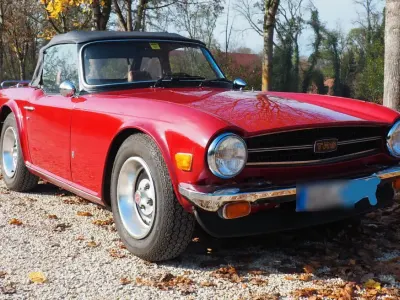 Gebraucht Triumph TR5 95 PS (69 kW) 1976 Rot Cabrio