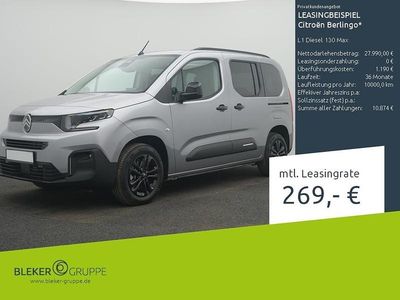 Nuova Citroën Berlingo 131 CV (96 kW) 2026 Grigio Monovolume