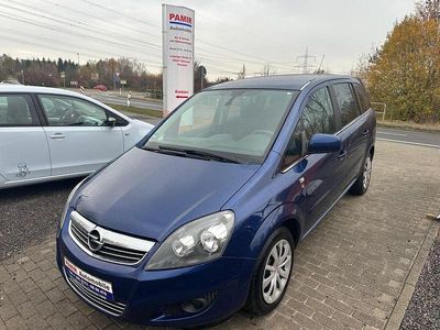 Gebraucht Opel Zafira Edition 150 PS (110 kW) 2011 Blau Van / Kleinbus