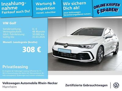 Gebraucht VW Golf VIII R-line 131 PS (96 kW) 2023 Pure white Limousine